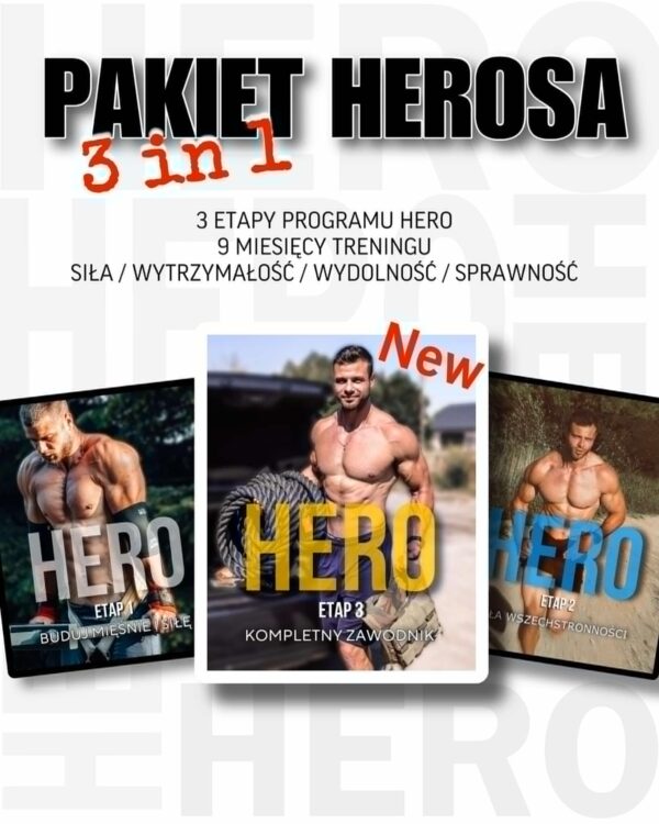 E-book Pakiet HERO - Etap 1/2/3